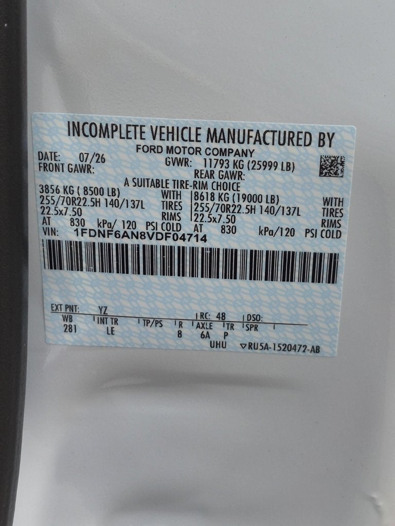2027 Ford F-650SD Base