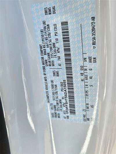 2025 Ford F-550SD XL DRW