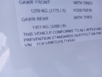 2017 Jeep Wrangler Unlimited Sahara