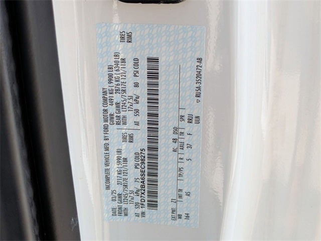 2025 Ford F-250SD XL 8' SERVICE BODY