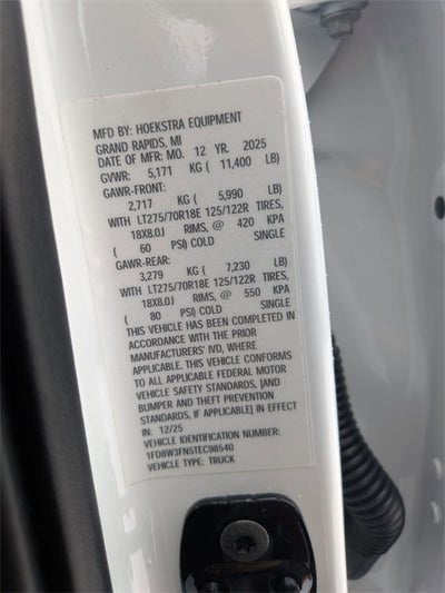 2026 Ford F-350SD XL 9' SERVICE BODY