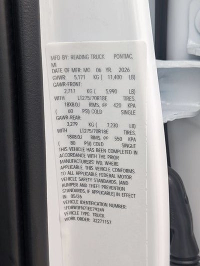 2026 Ford F-350SD XL