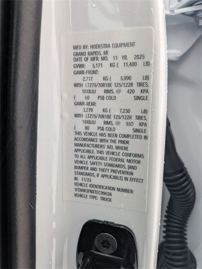 2026 Ford F-350SD XL 9' SERVICE BODY