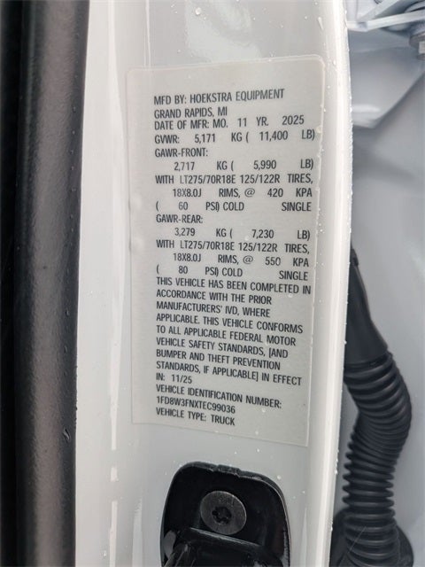 2026 Ford F-350SD XL 9' SERVICE BODY