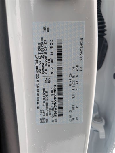 2026 Ford F-350SD XL 9' SERVICE BODY