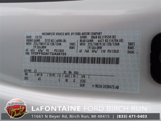 2026 Ford F-550SD XL DRW