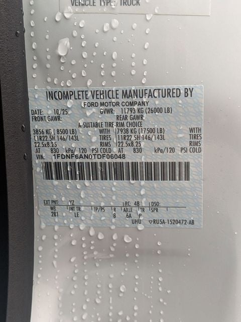 2026 Ford F-650SD Base