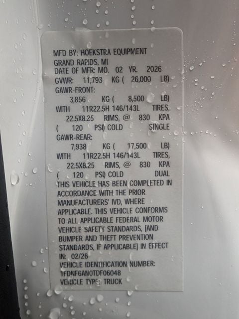 2026 Ford F-650SD Base