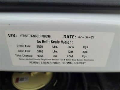 2025 Ford F-750SD 10' CHRYSTEEL DUMP FULL HYDROLIC