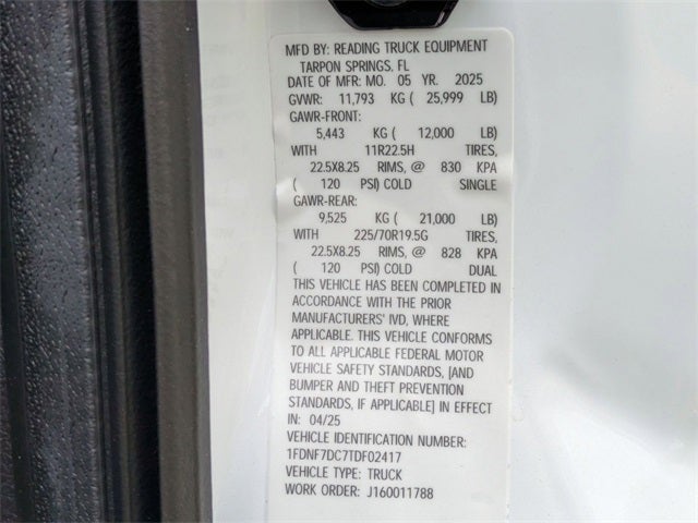 2026 Ford F-750SD Base