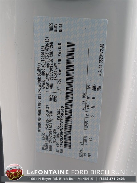 2026 Ford F-550SD DRW