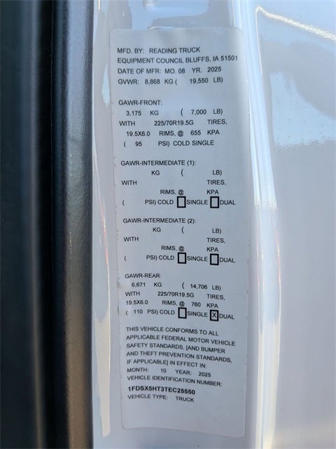 2026 Ford F-550SD XL DRW