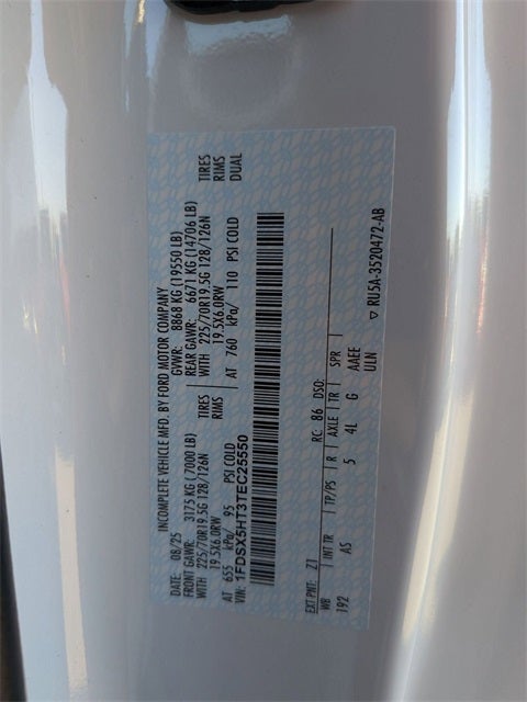 2026 Ford F-550SD XL DRW