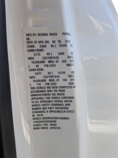 2025 Ford F-550SD XL DRW