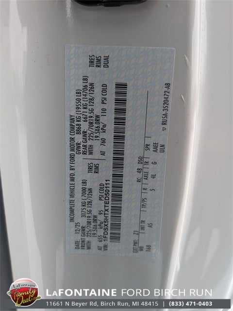 2026 Ford F-550SD DRW