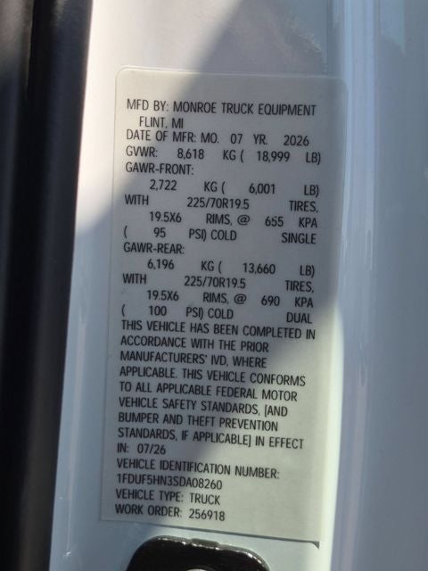 2025 Ford F-550SD XL DRW