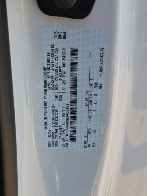 2025 Ford F-550SD XL DRW