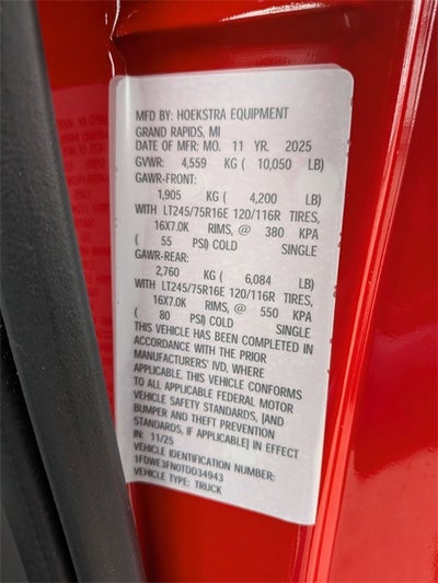 2026 Ford E-350SD Base READING SERVICE BODY