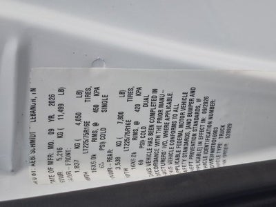 2026 Ford E-350SD Base ENCLOSED SERVICE BODY