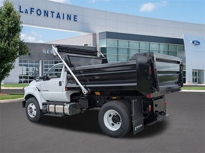 2025 Ford F-750SD Base 10' Chrysteel Dump