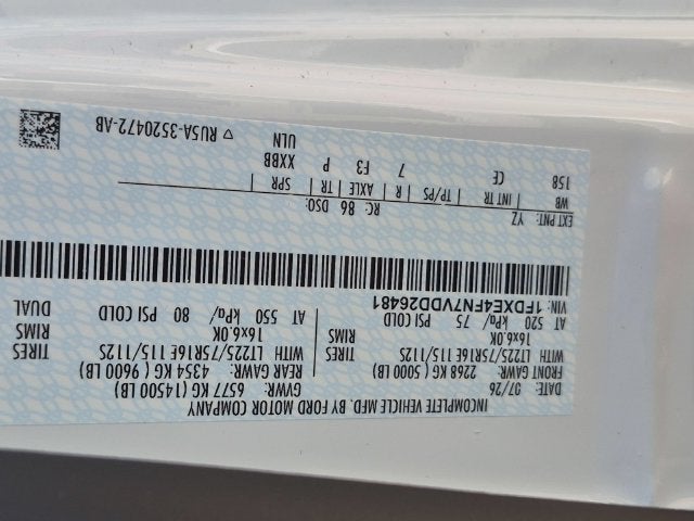 2027 Ford E-450SD Base