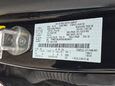 2025 Ford Escape Platinum