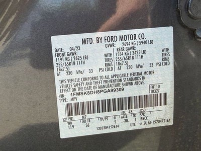 2023 Ford Explorer XLT