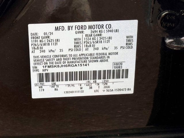 2024 Ford Explorer Timberline