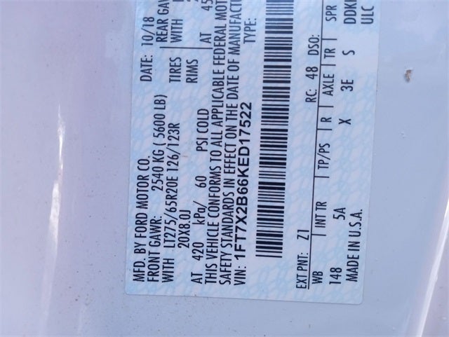 2019 Ford F-250SD Lariat