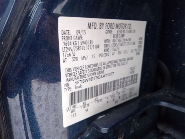 2016 Ford F-350SD Lariat