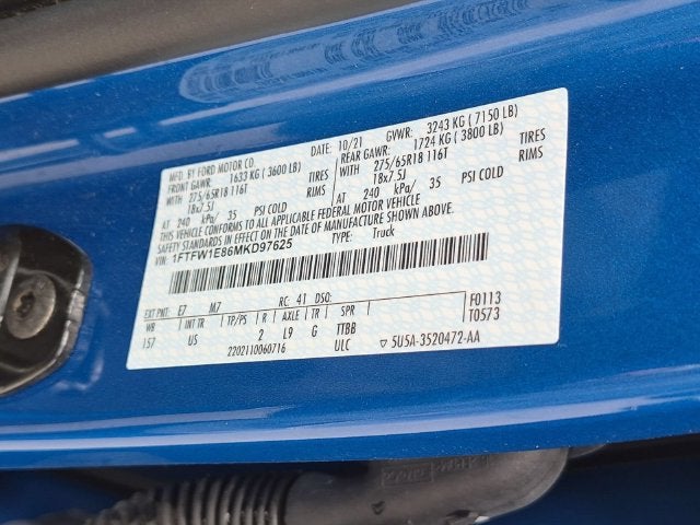 2021 Ford F-150 XLT