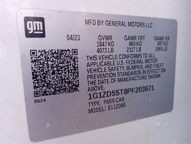 2023 Chevrolet Malibu LT 1LT