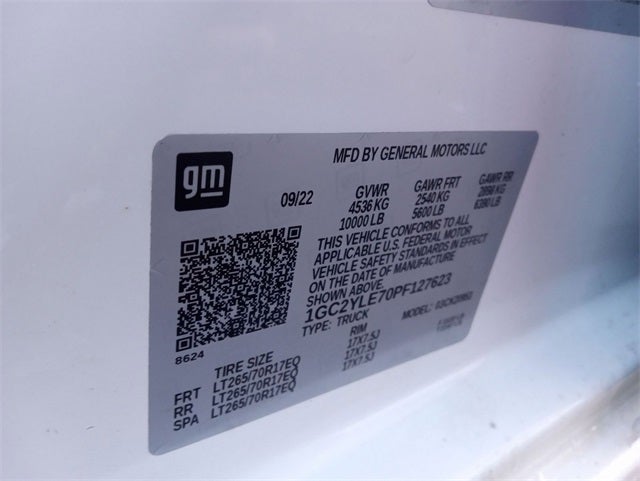 2023 Chevrolet Silverado 2500HD Work Truck 4WD