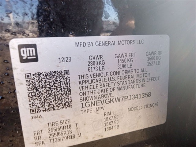 2023 Chevrolet Traverse LT 1LT