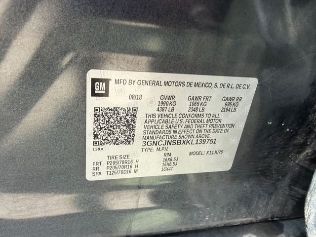 2019 Chevrolet Trax LS