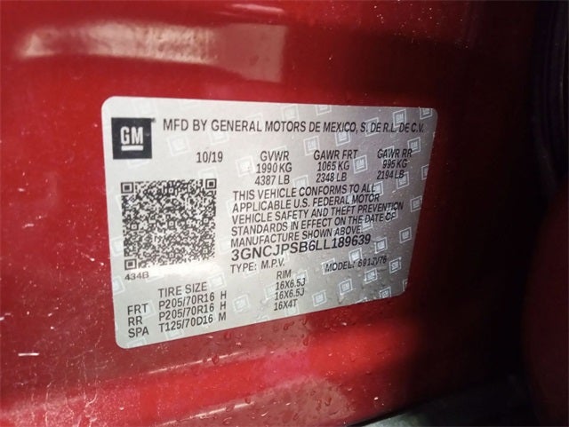 2020 Chevrolet Trax LT