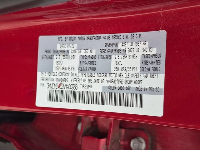 2022 Mazda Mazda CX-30 2.5 S Premium Package