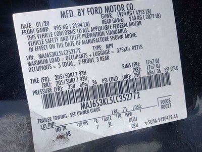 2020 Ford EcoSport Titanium