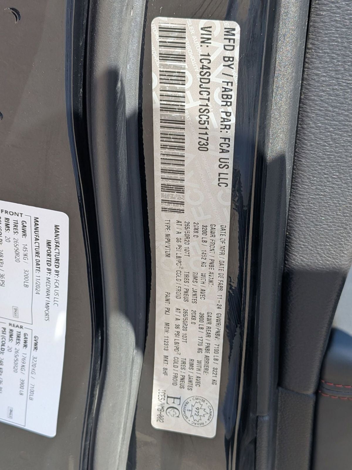 2025 Dodge Durango R/T Plus AWD