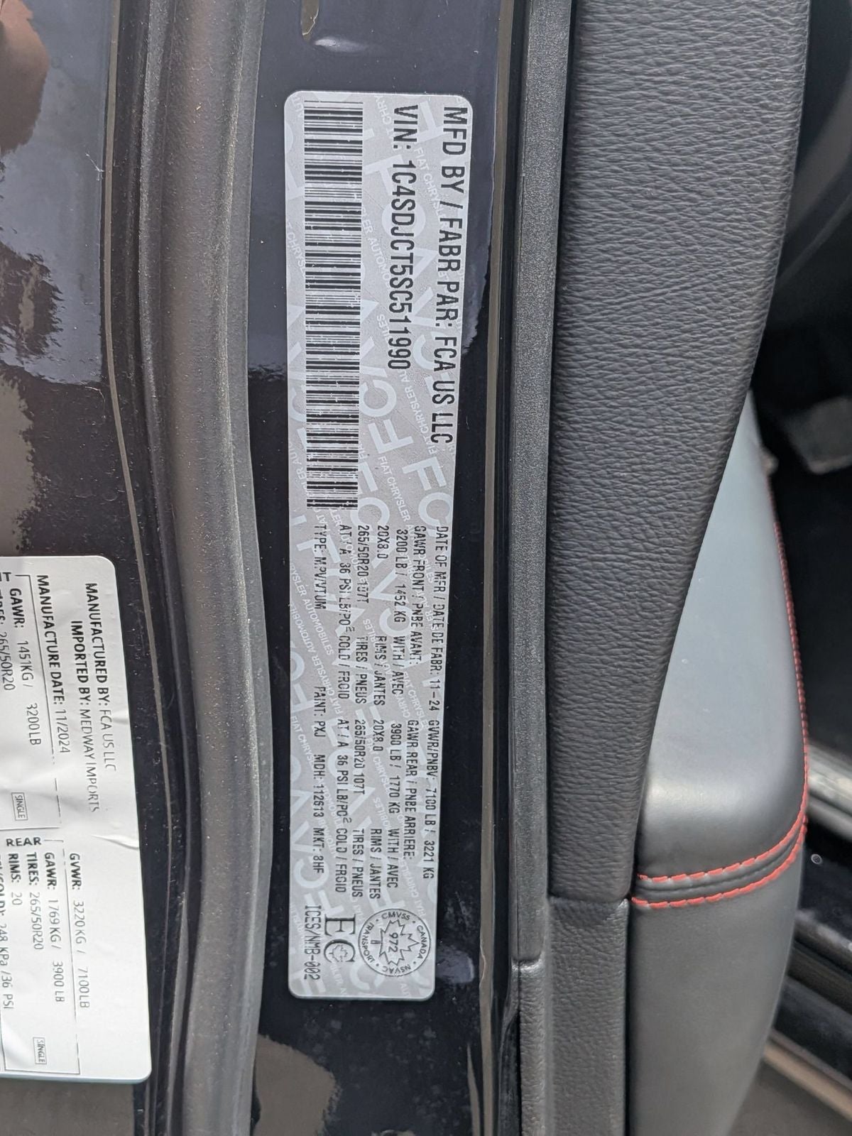 2025 Dodge Durango R/T Plus AWD