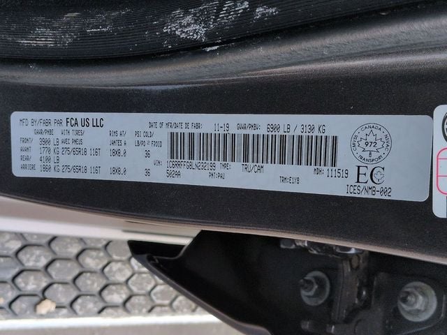 2020 RAM 1500 Big Horn/Lone Star