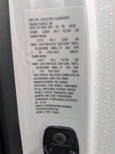 2026 Ford F-550SD XL DRW