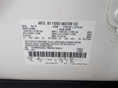 2021 Ford Explorer ST