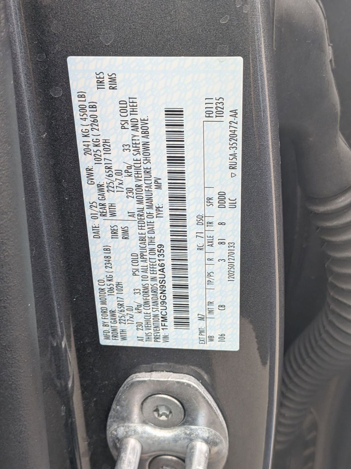 2025 Ford Escape Active