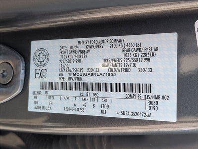 2024 Ford Escape Platinum