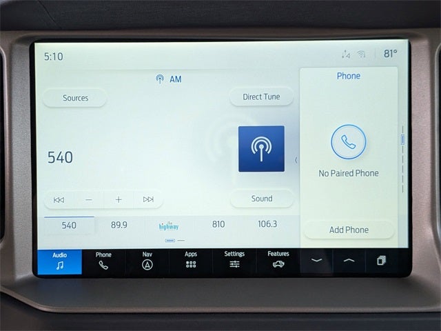 2025 Ford Bronco Outer Banks Sinister Bronze Package