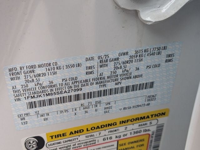 2025 Ford Expedition Max Platinum