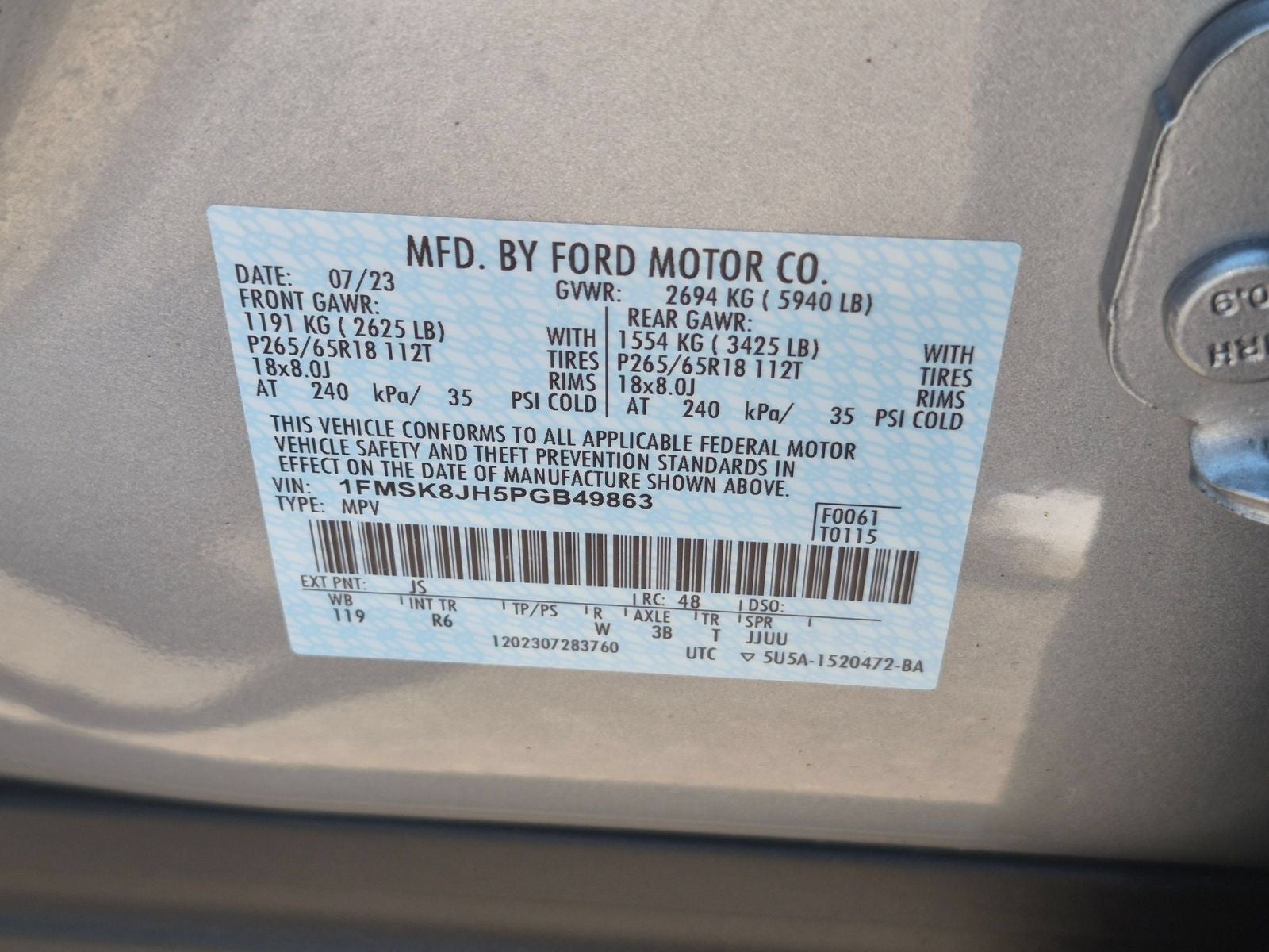 2023 Ford Explorer Timberline 4X4