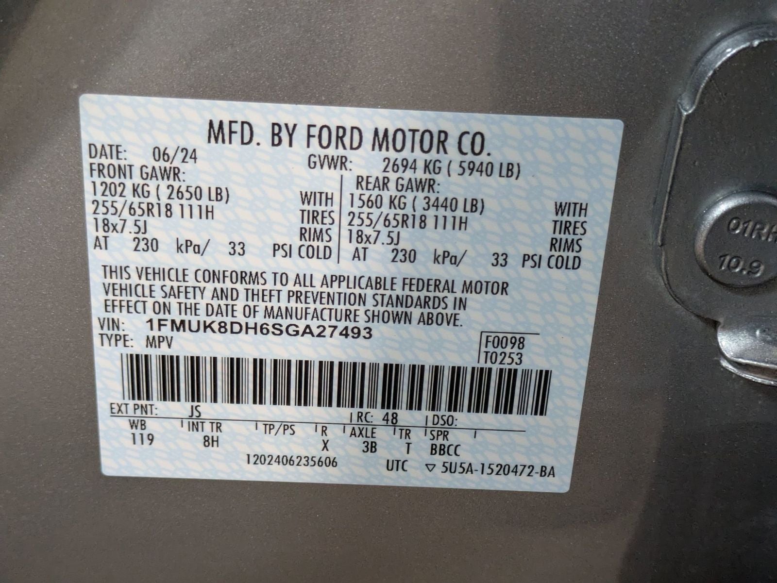 2025 Ford Explorer Active 4WD