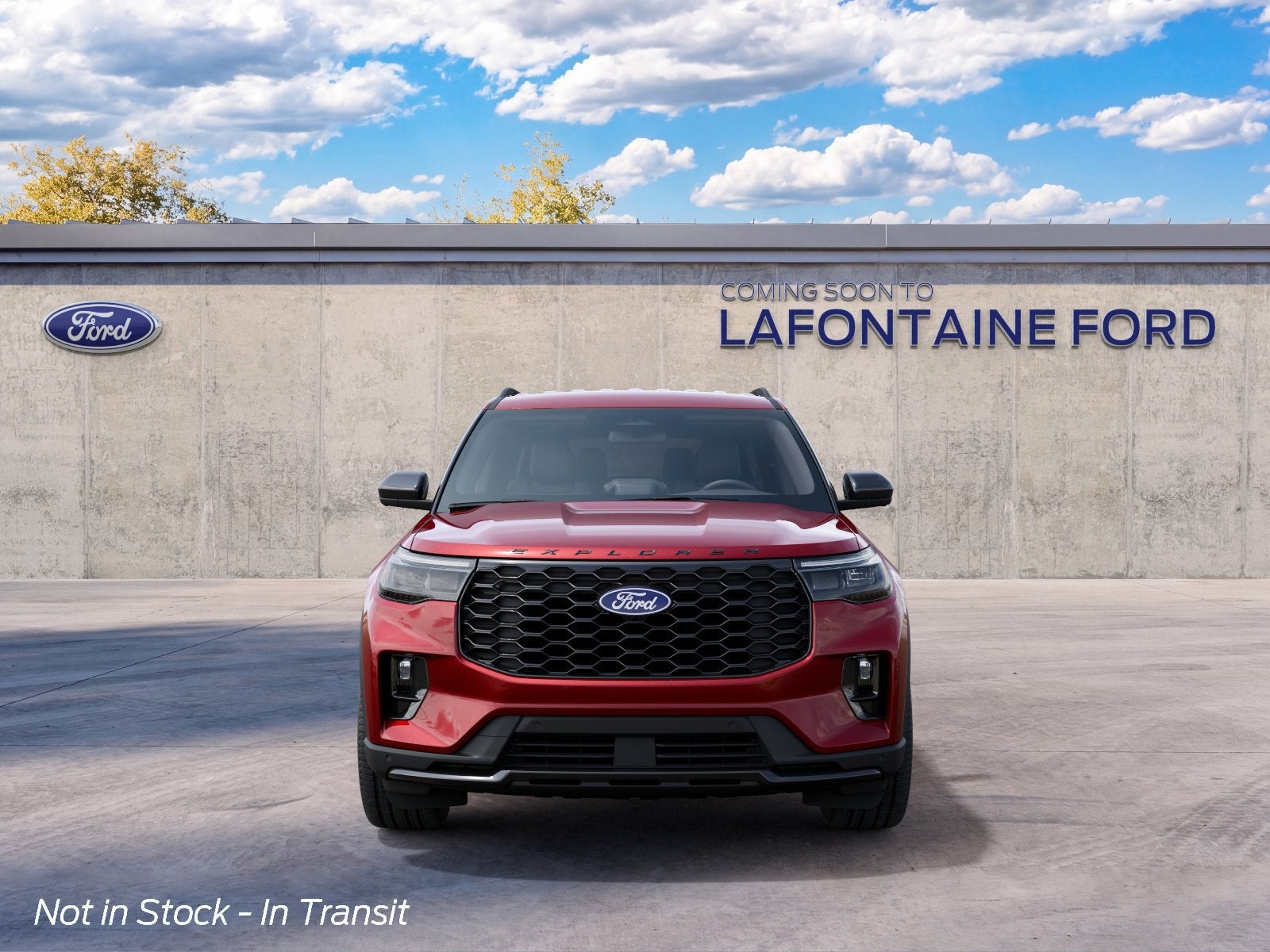 2027 Ford Explorer ST-Line In-Transit